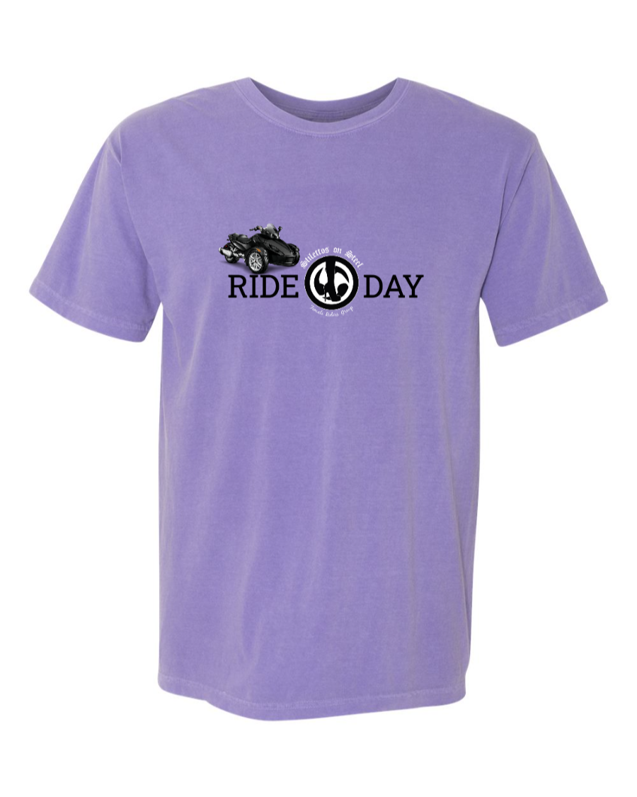 Ride Day T-Shirt - 3 Wheels