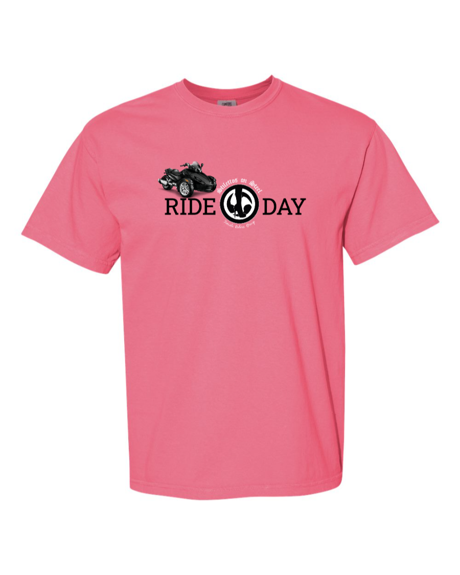 Ride Day T-Shirt - 3 Wheels
