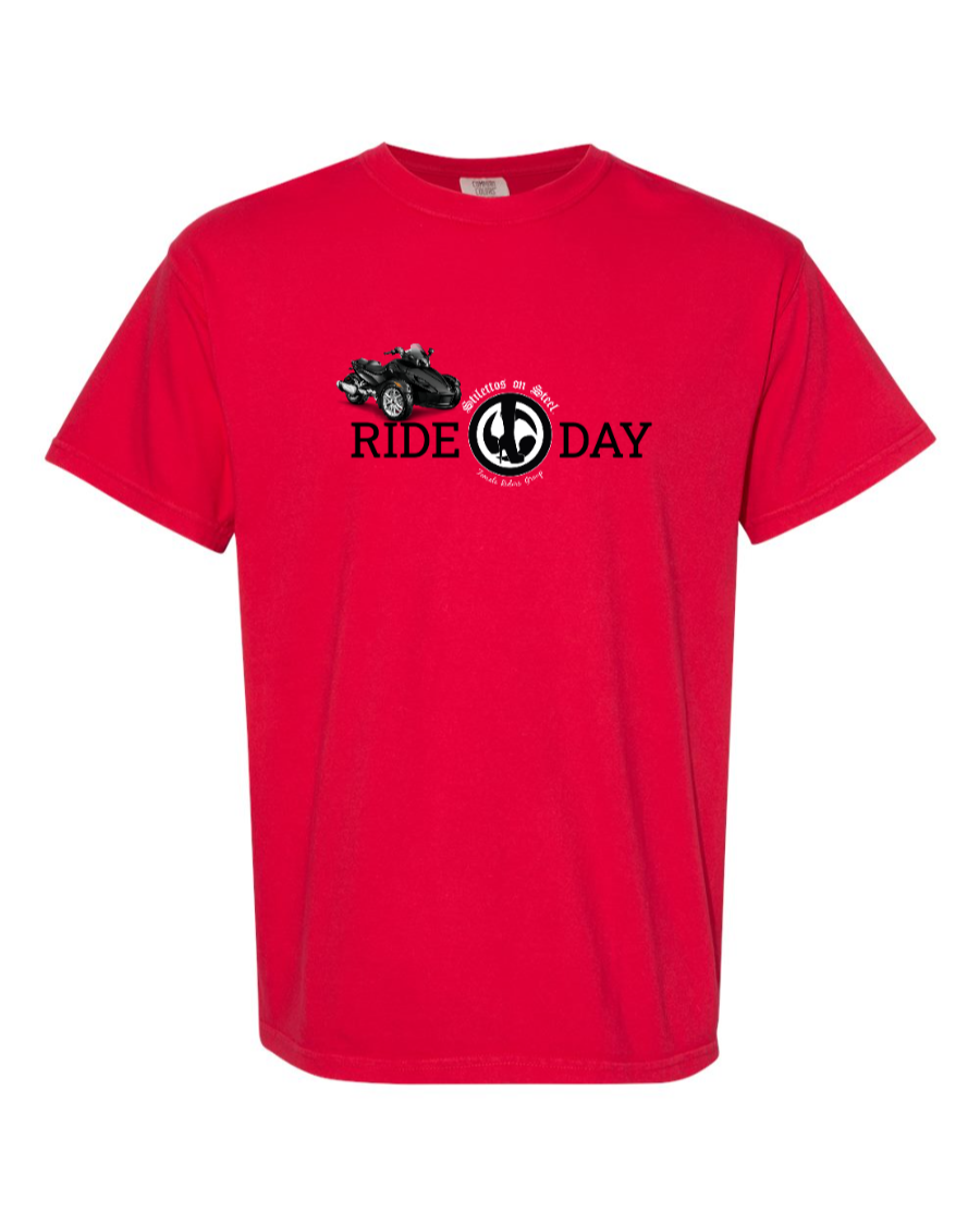 Ride Day T-Shirt - 3 Wheels
