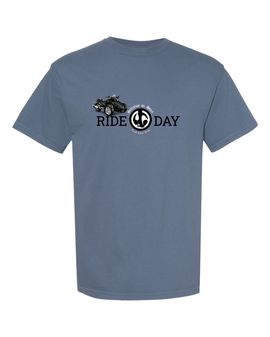 Ride Day T-Shirt - 3 Wheels