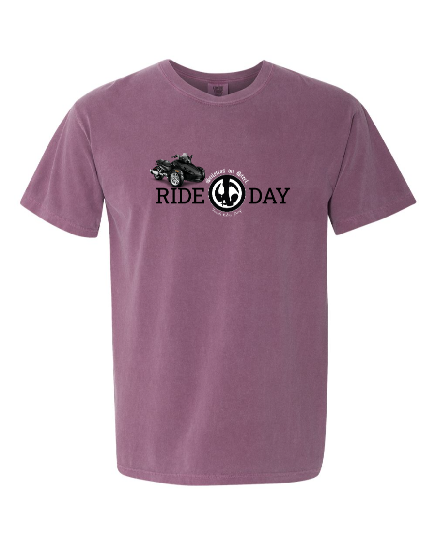 Ride Day T-Shirt - 3 Wheels