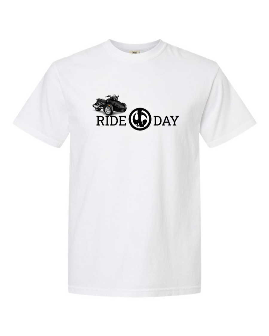 Ride Day T-Shirt - 3 Wheels