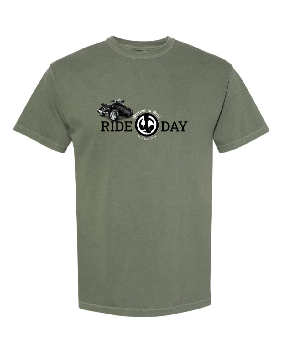 Ride Day T-Shirt - 3 Wheels