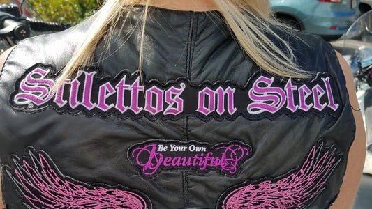 Stilettos on Steel Patch