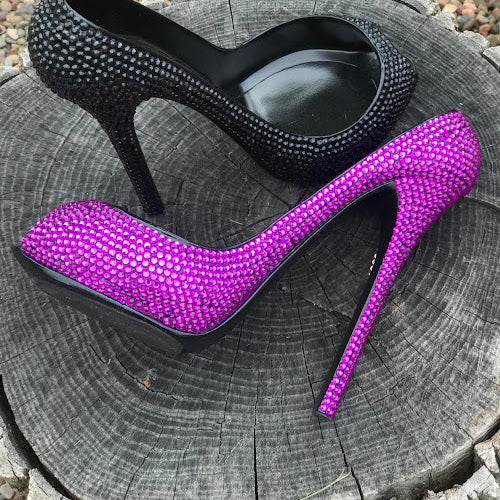 Crystal Resin Stiletto
