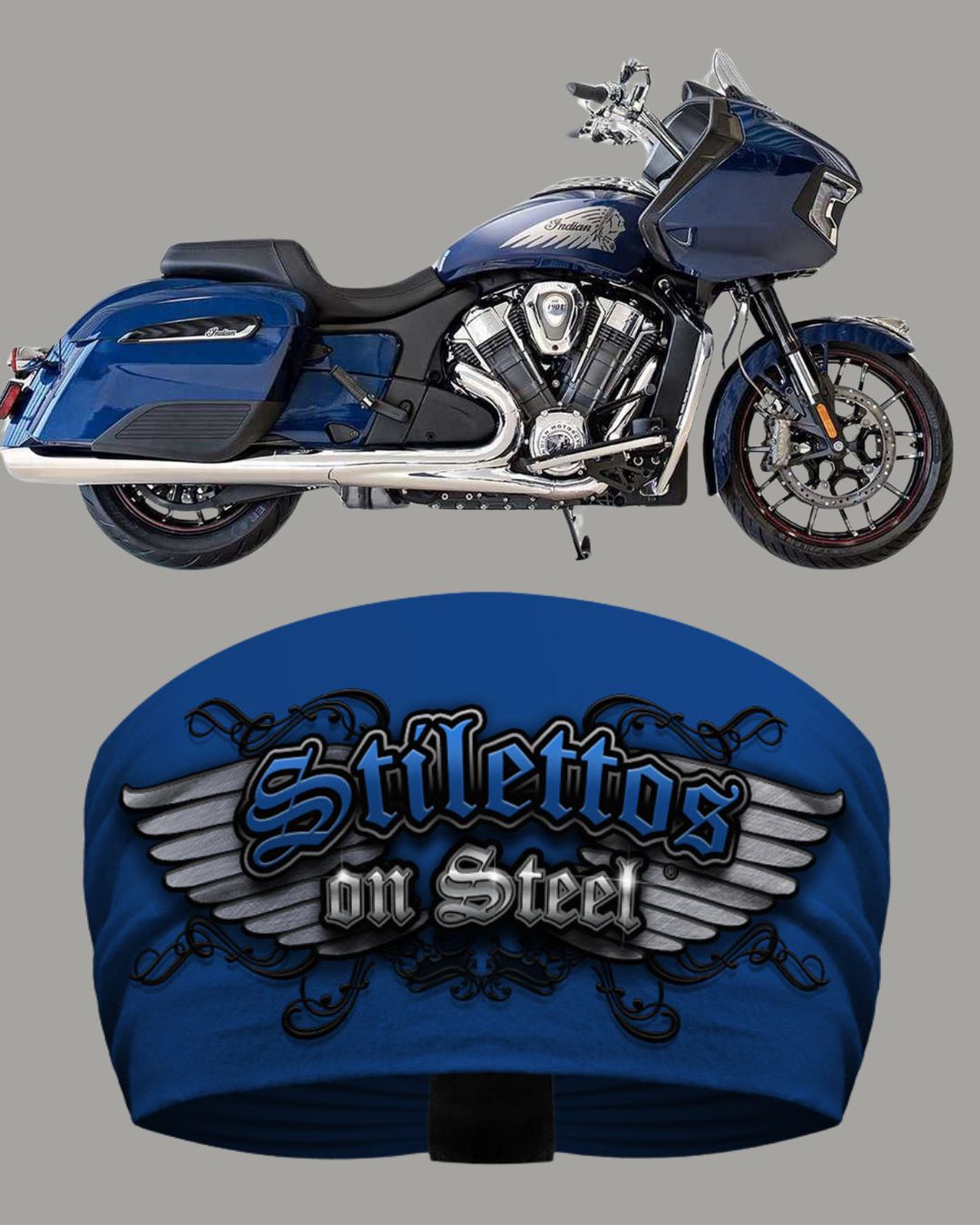 Knotty Band Wrap-Steel Wings