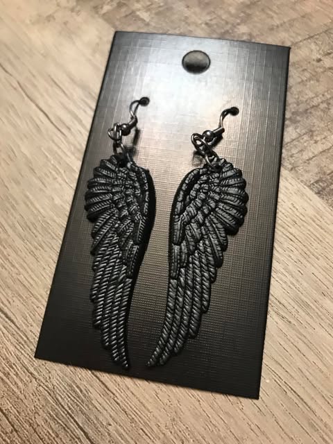 Biker Babe Wing Earrings