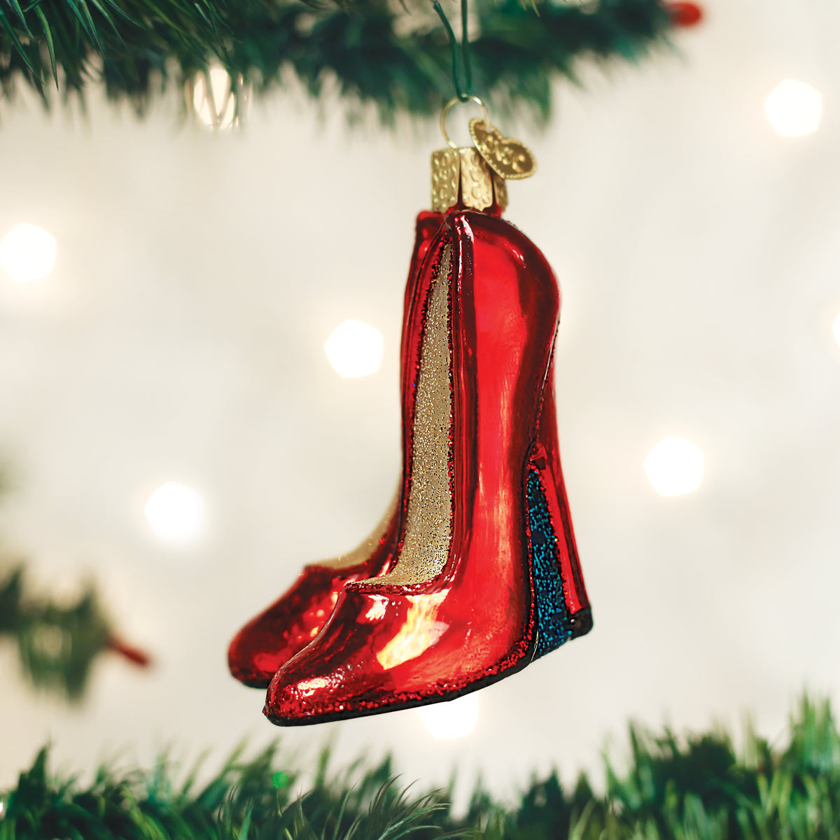 Red Stilettos Ornament