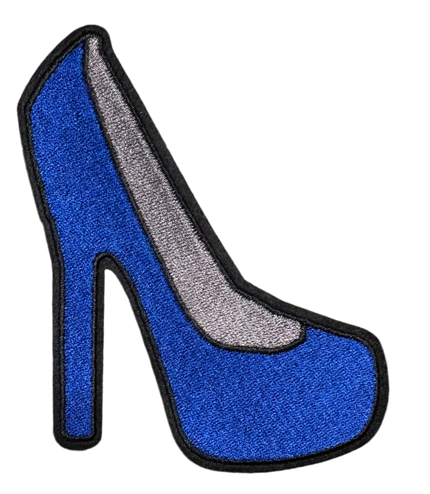 Embroidered High Heel Patches