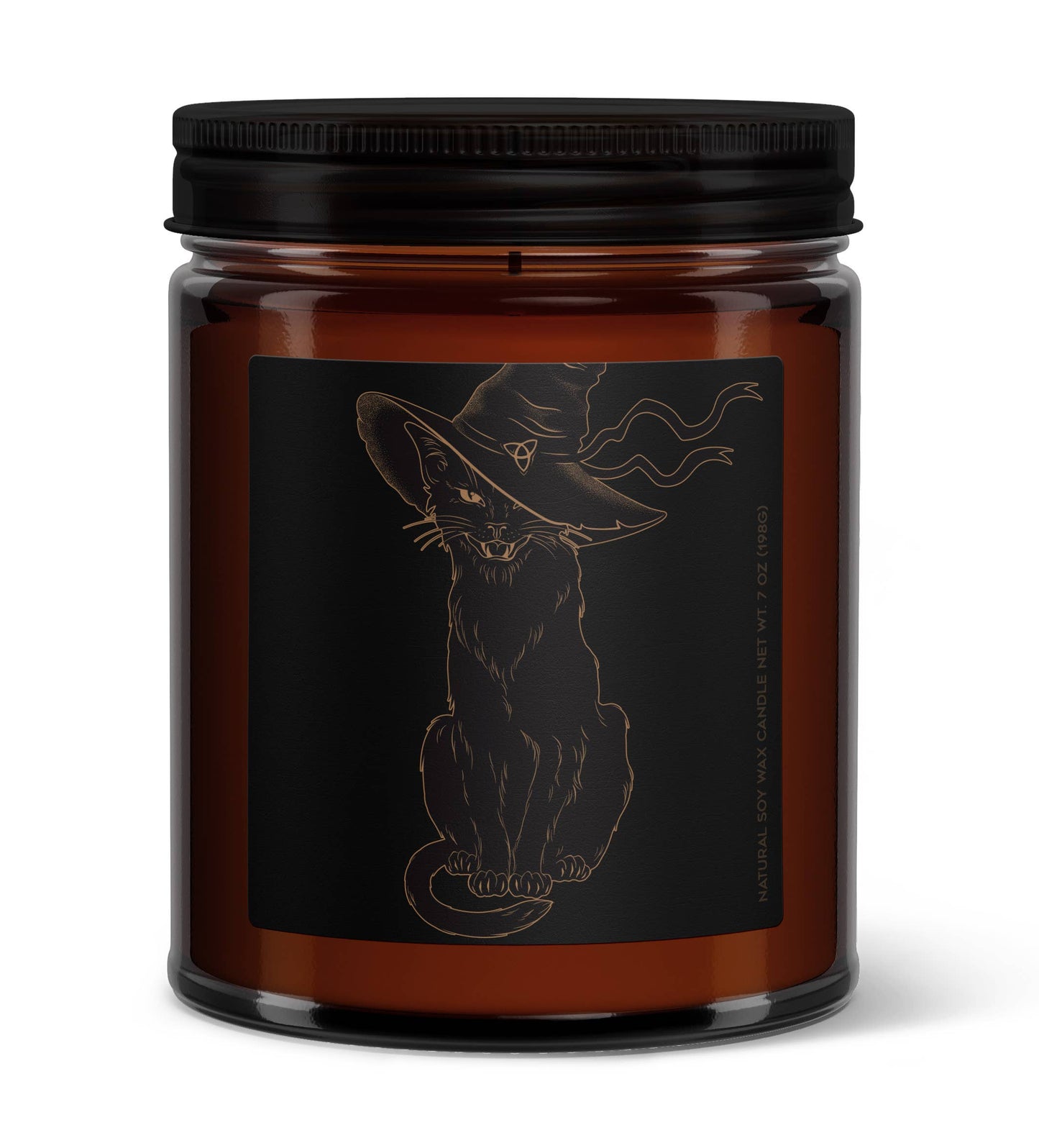 Black Cat Candle