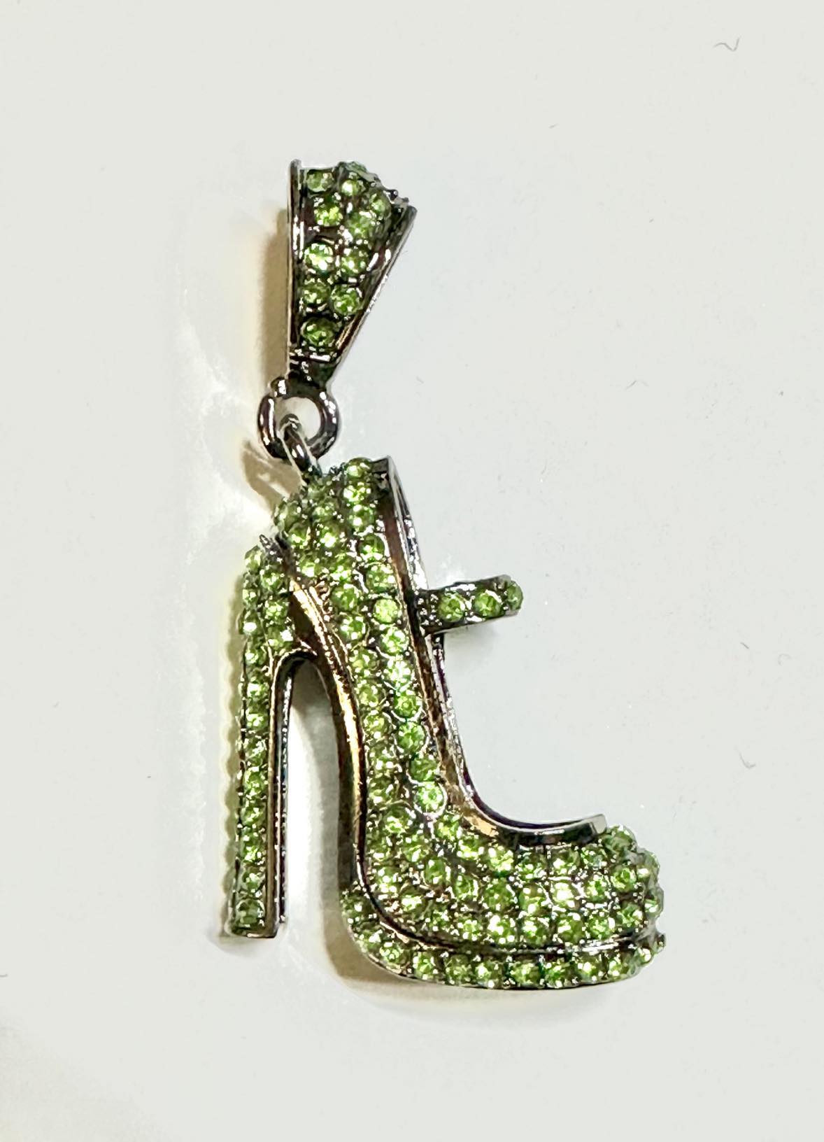 Crystal Stiletto Pendant