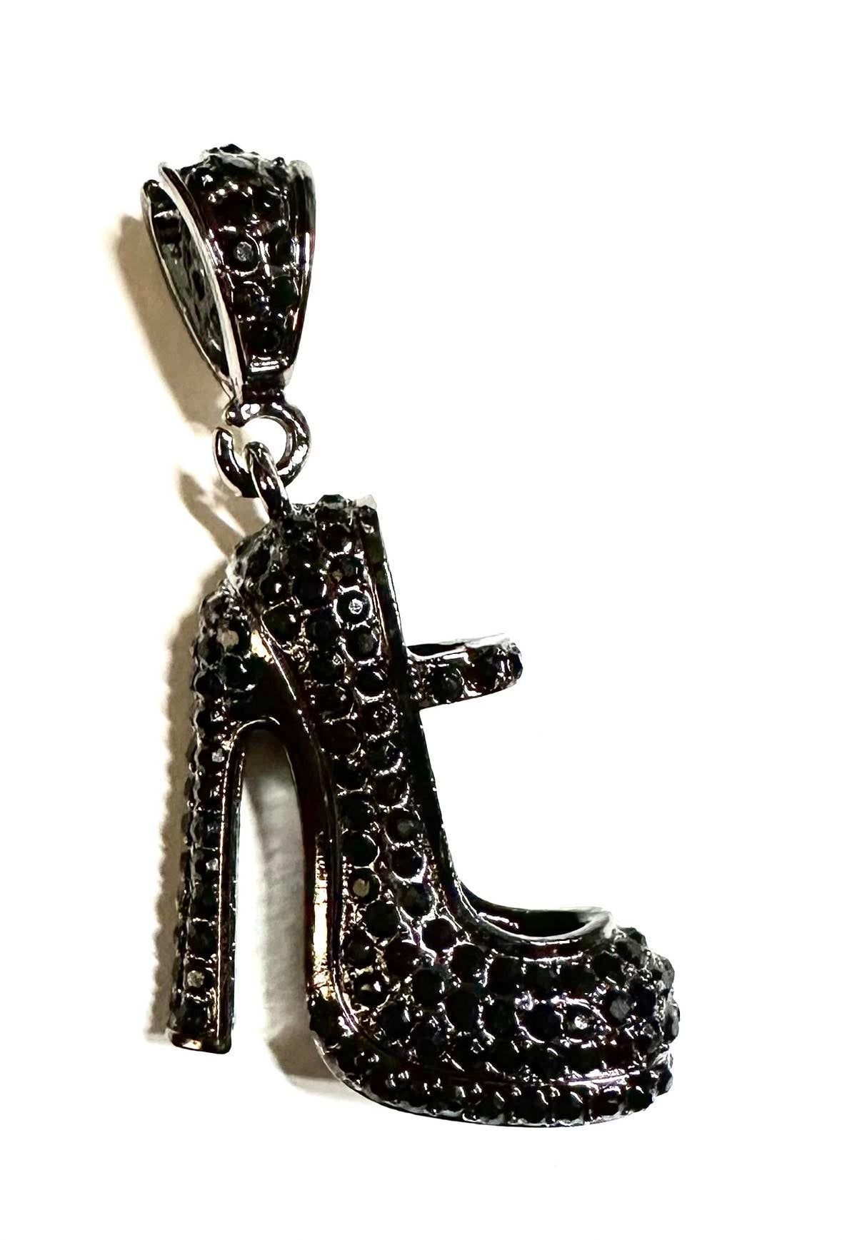 Crystal Stiletto Pendant
