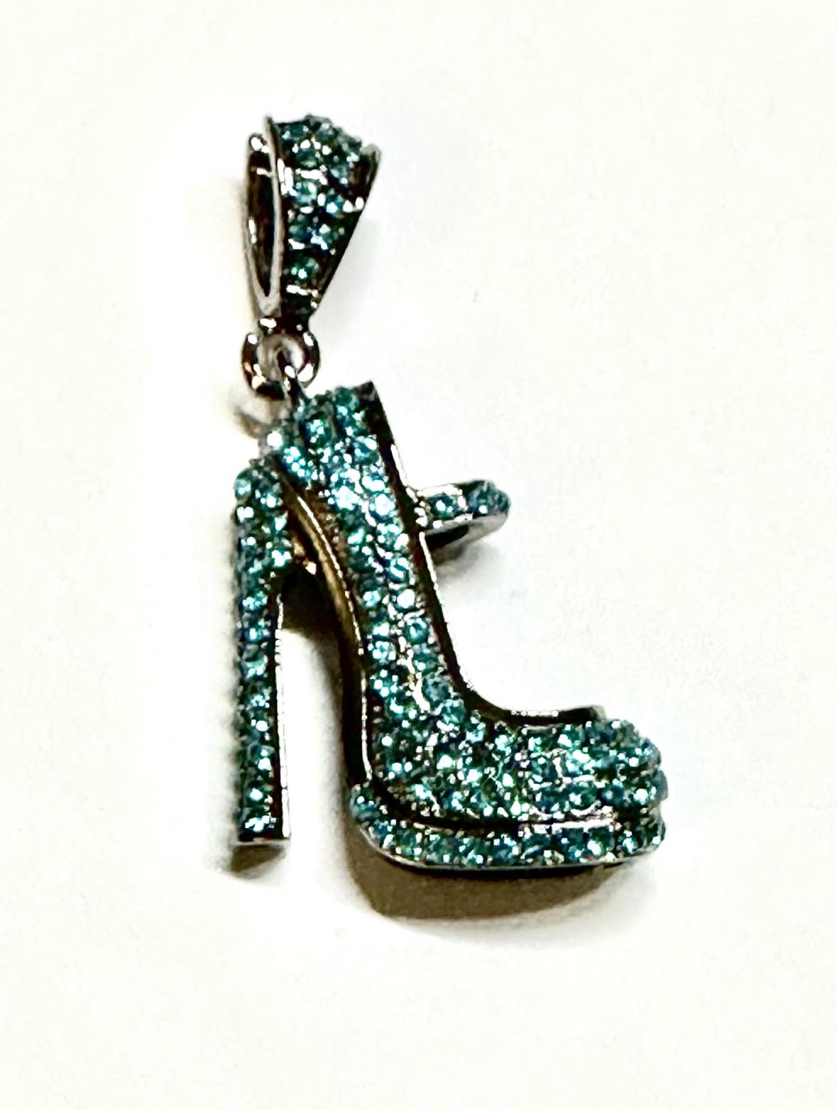 Crystal Stiletto Pendant