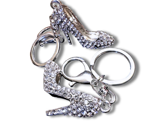 Rhinestone Stiletto Keychain