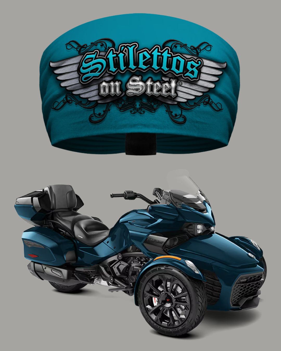 Knotty Band Wrap-Steel Wings