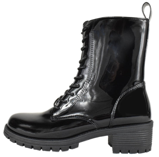 Black Patent Boots
