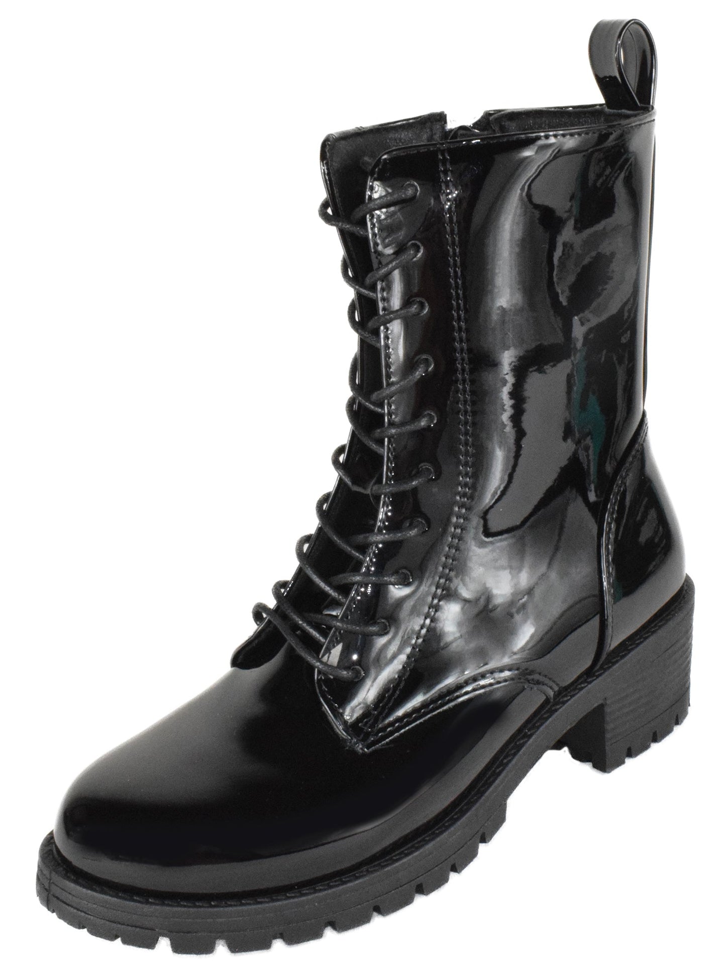 Black Patent Boots