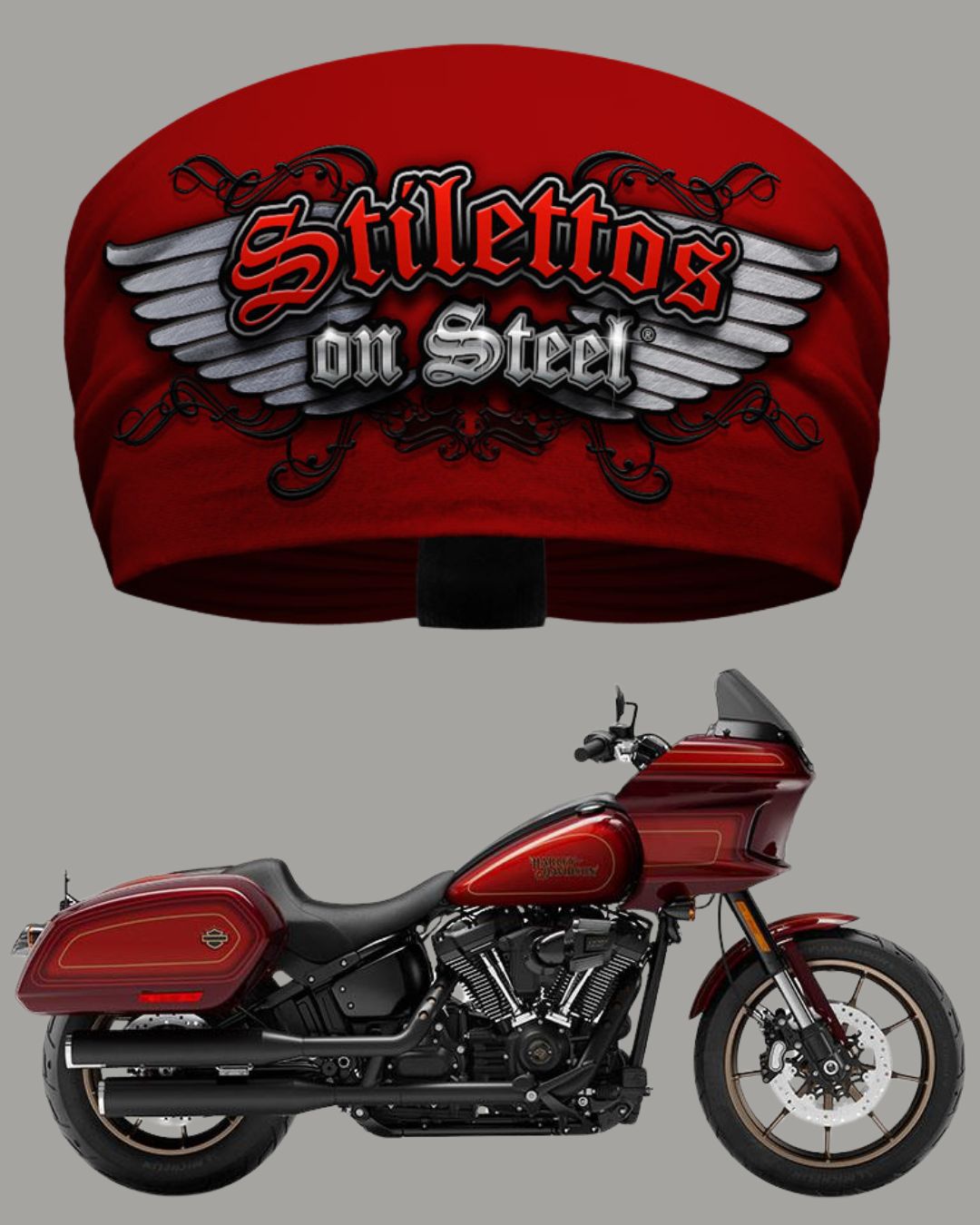 Knotty Band Wrap-Steel Wings