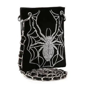 Black Rhinestone Handbags