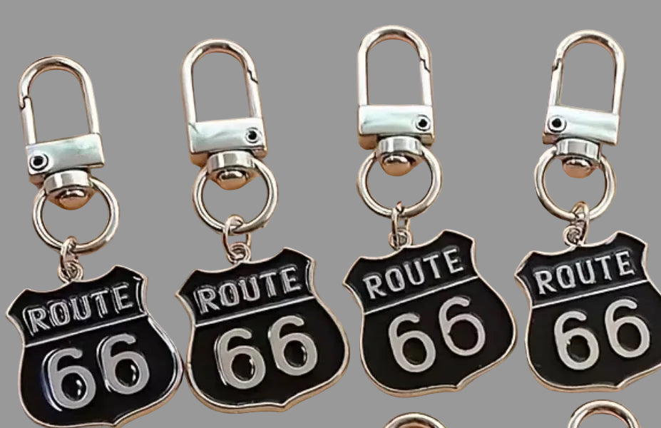 Route 66 Bag Charm
