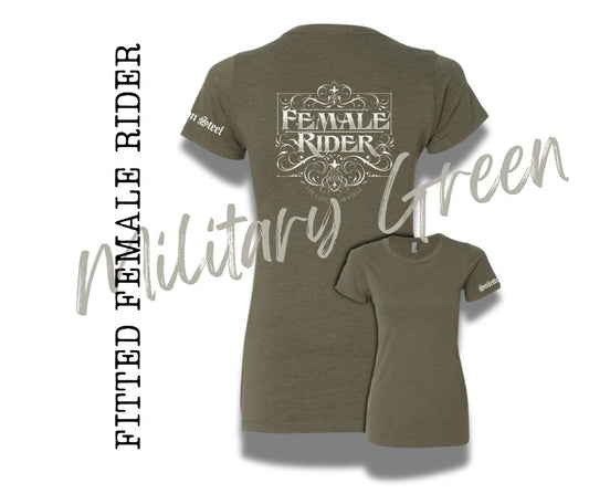 Fitted Female Rider Tee