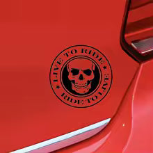 Live To Ride Decal