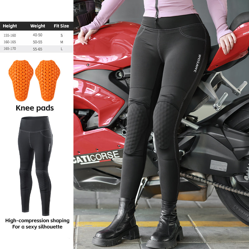 Motorcycle Riding Leggings for Women