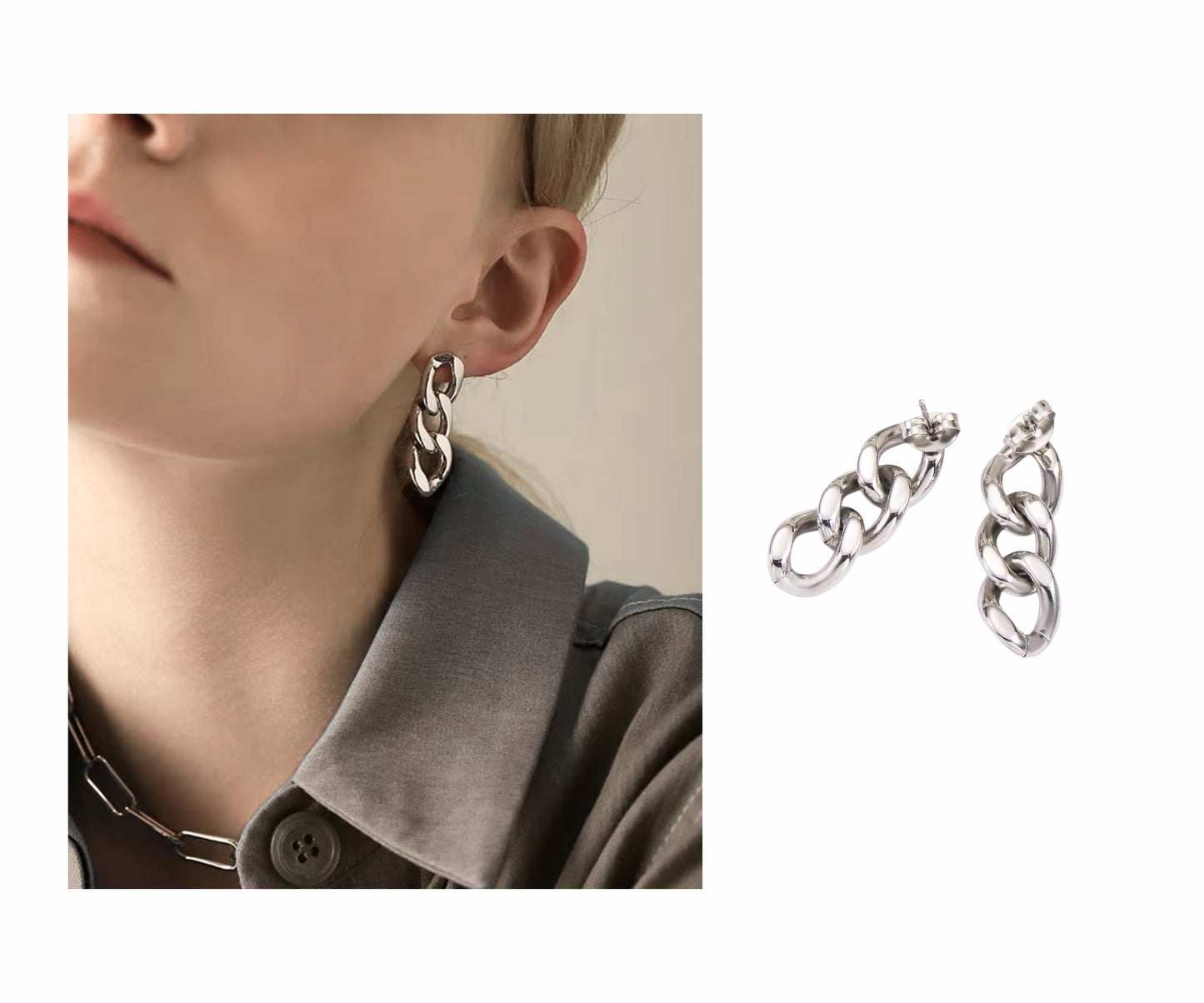 Stainless Steel Earrings
