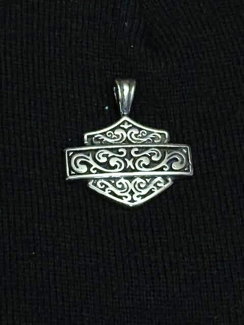 Bar and Shield Pendant