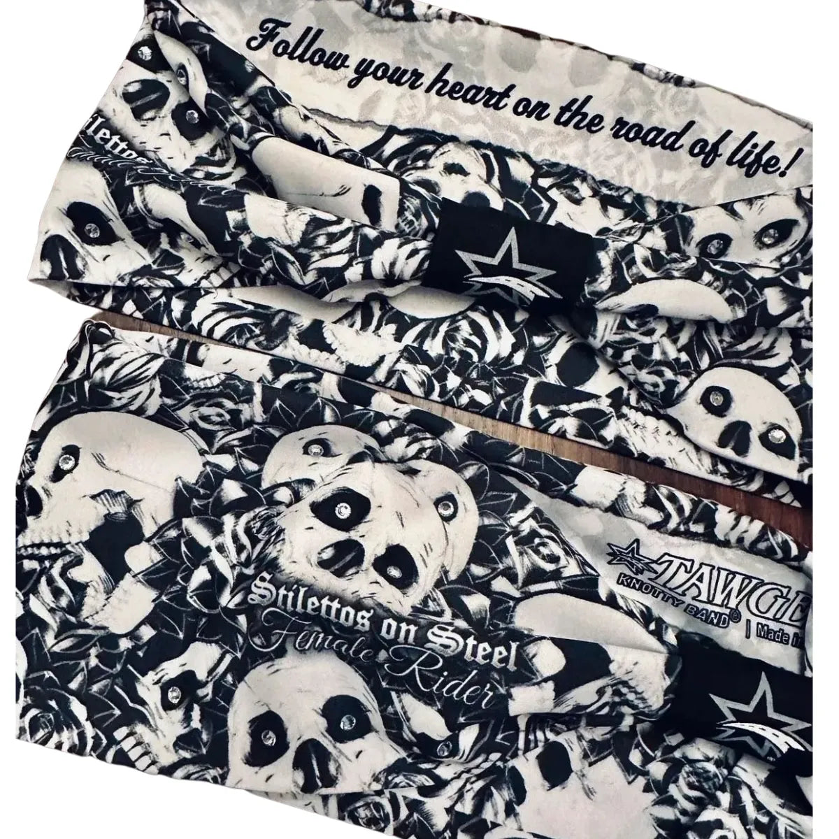 Knotty Band‚ Wrap- Skully