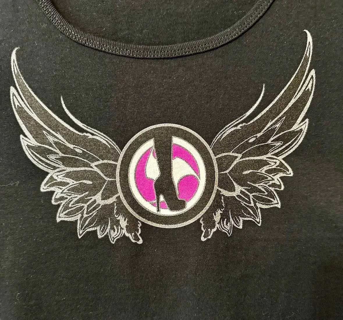 Silver Sparkle Wing Tanks