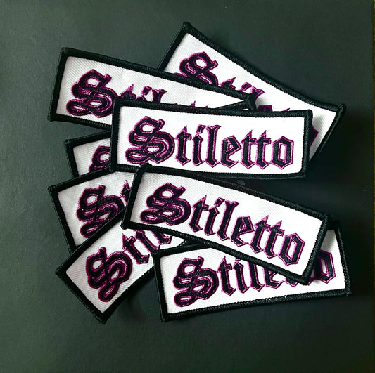 Stiletto Name Badge Patch
