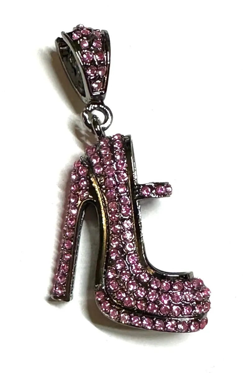 Crystal Stiletto Pendant