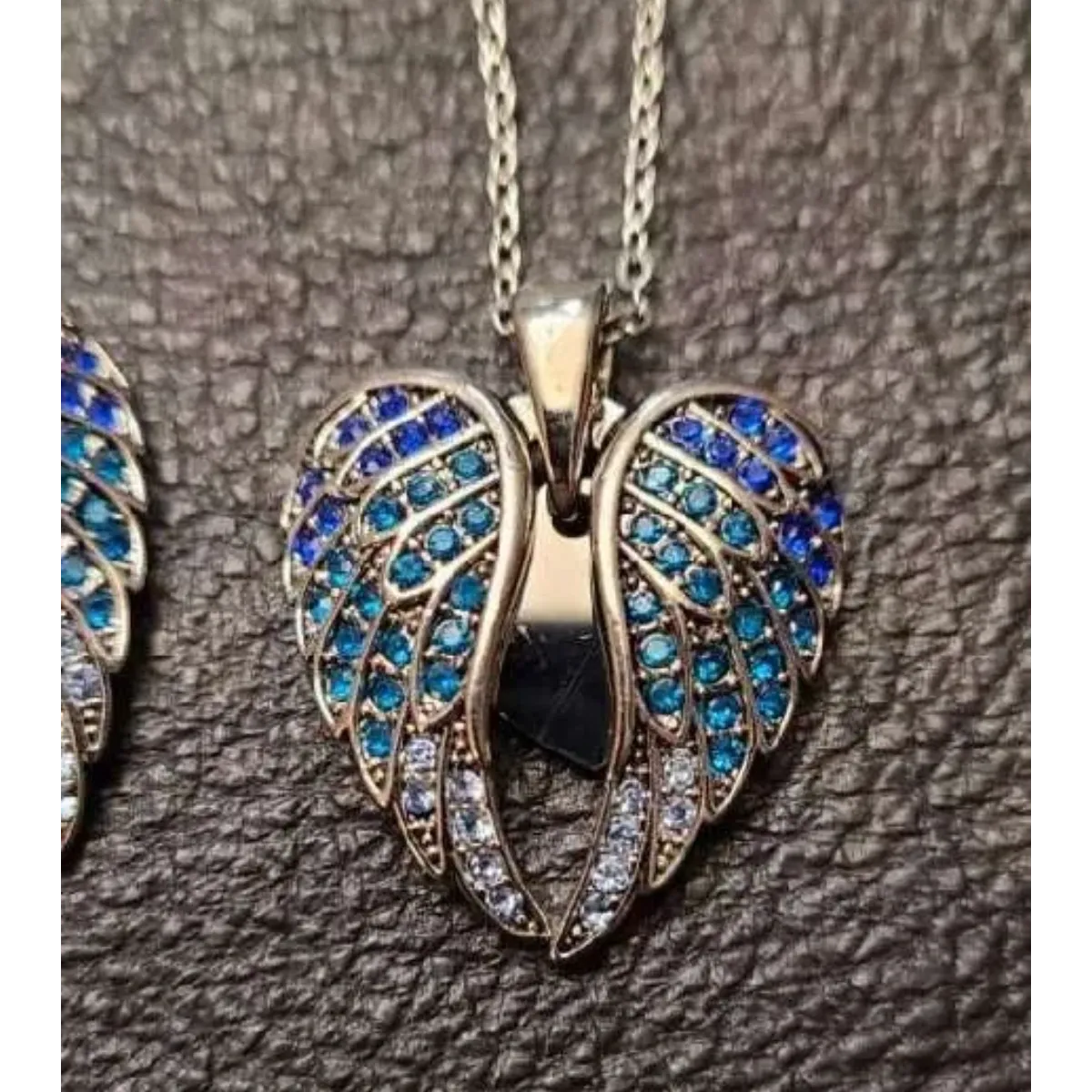 Crystal Wing Necklace