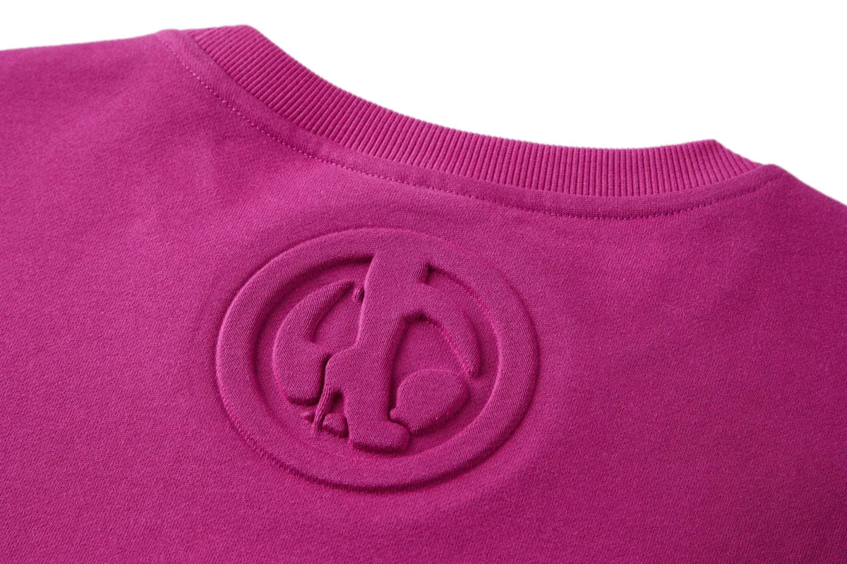 Embossed Crewneck Sweatshirt
