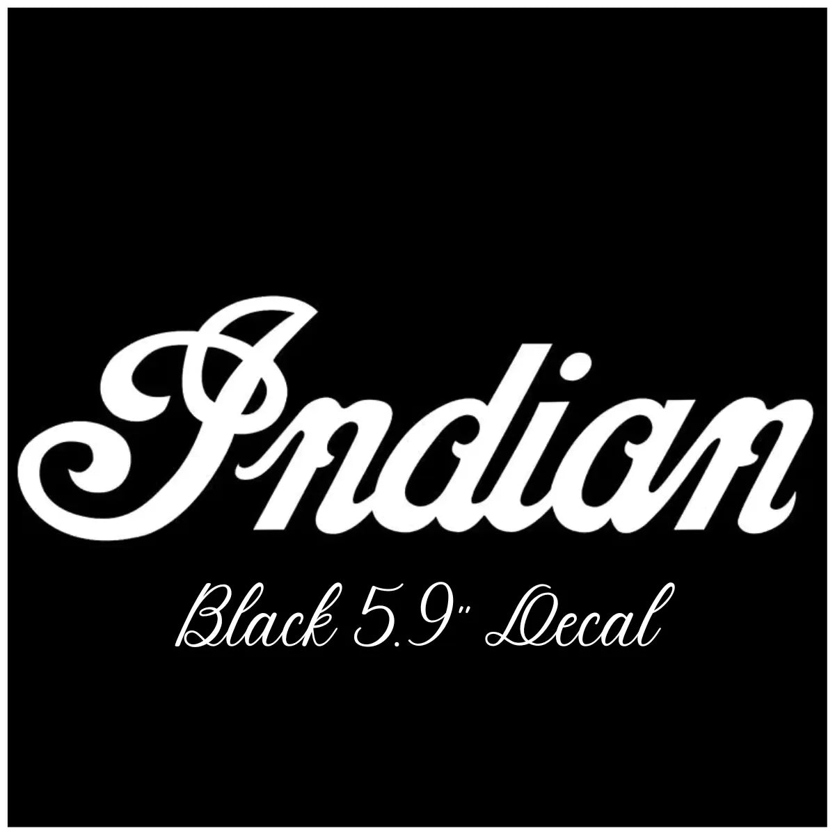 Indian Decal