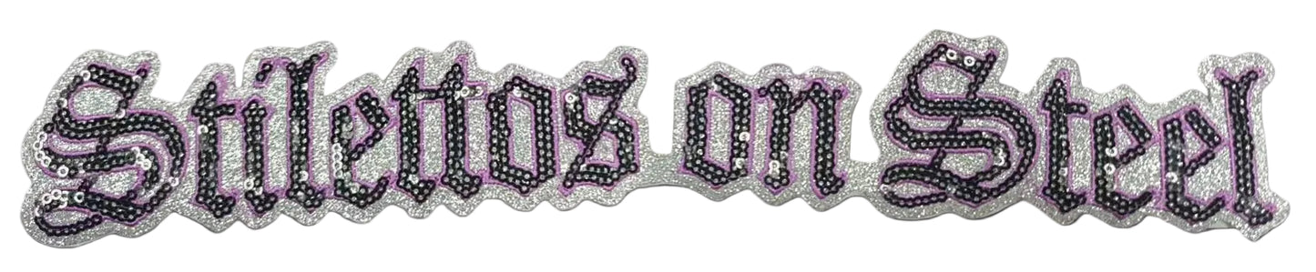 Sequin Lettering Patch