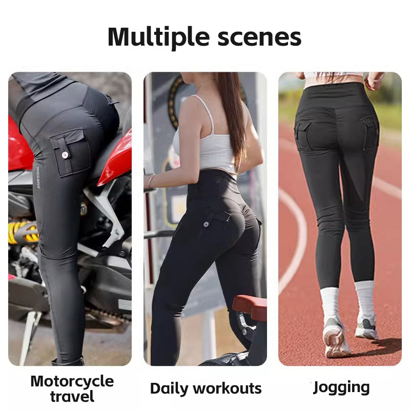 Motorcycle Riding Leggings for Women
