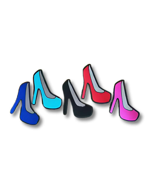 Embroidered High Heel Patches