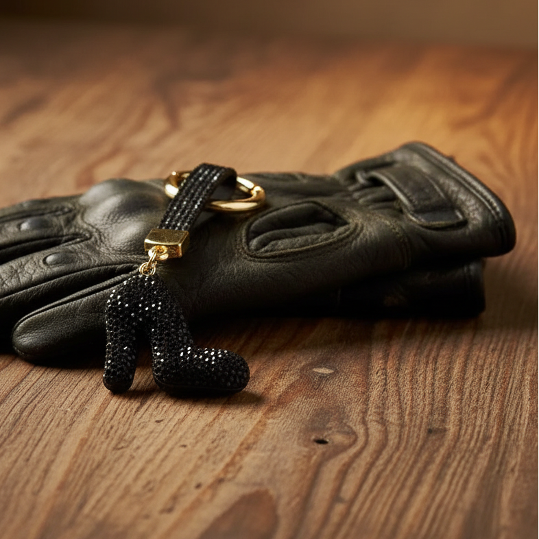 Mini Crystal Stiletto Keychain