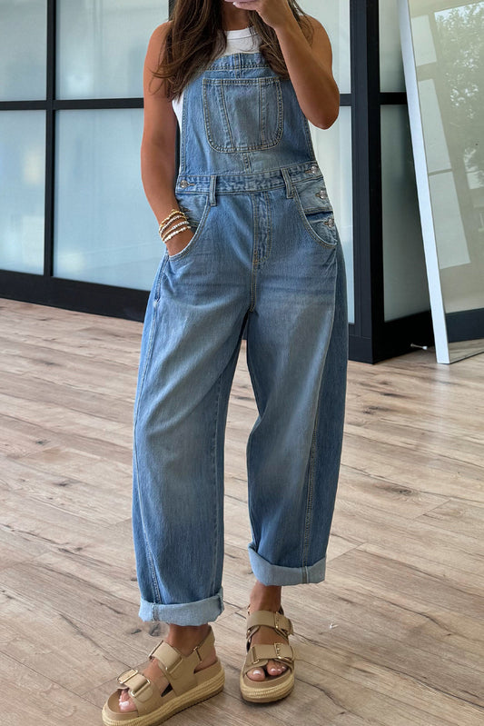 Denim Overalls