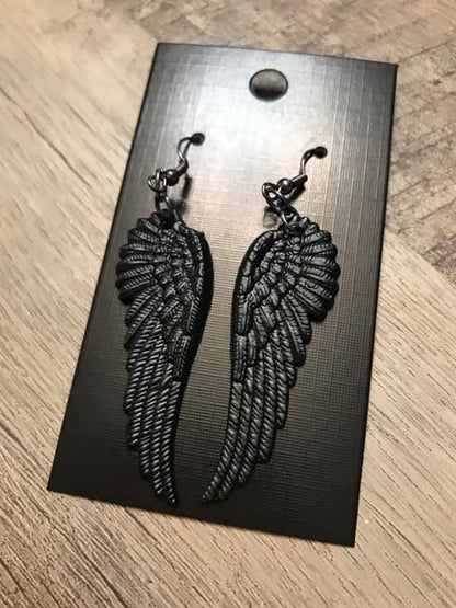 Biker Babe Wing Earrings