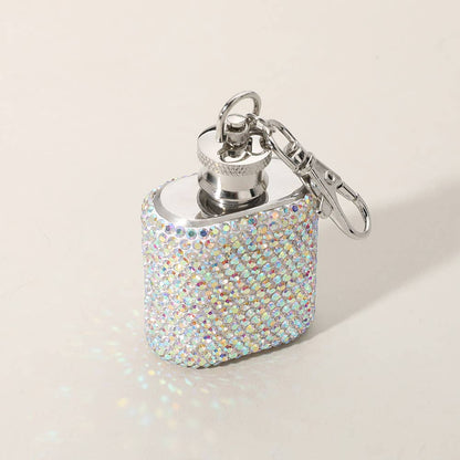 Mini Flask Keychain Charm