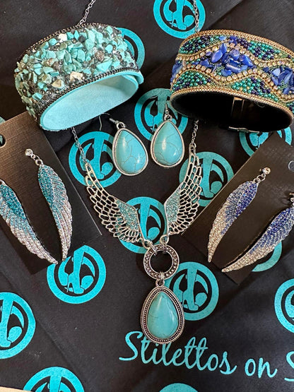 Biker Babe Wing Earrings