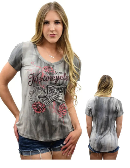 Custom Motorcycle Shirt-Liberty Wear