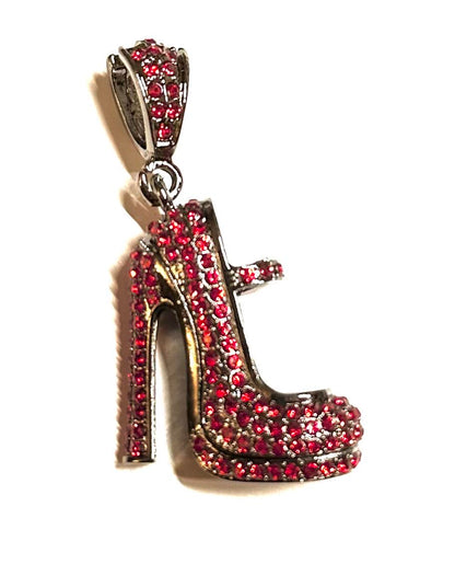 Crystal Stiletto Pendant