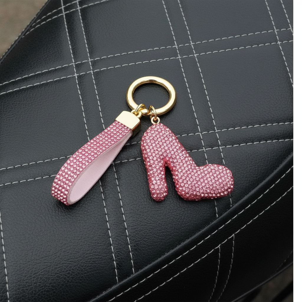 Mini Crystal Stiletto Keychain