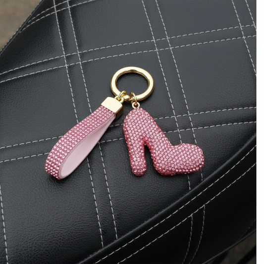 Mini Crystal Stiletto Keychain