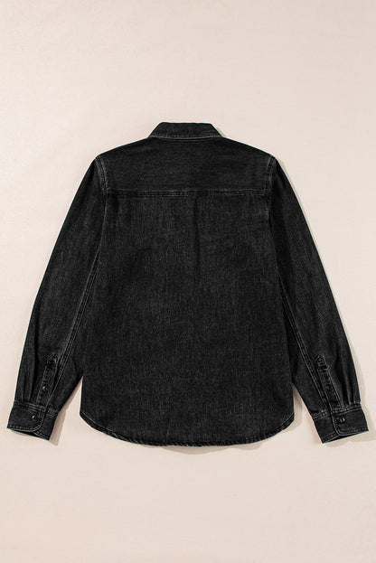 Black Jean Jacket