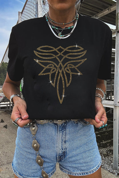 Rhinestone Western T-Shirt